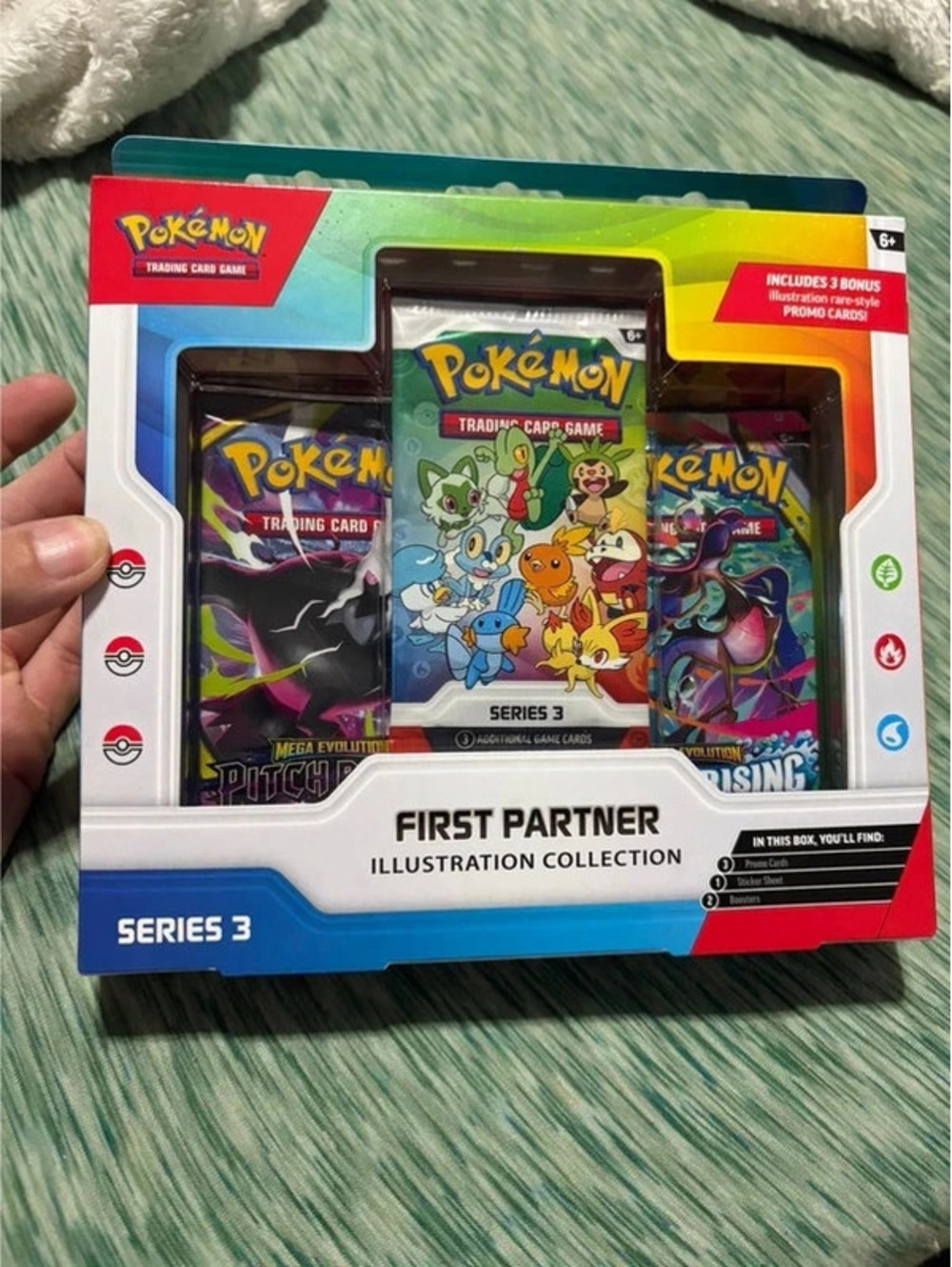 Pokemon TCG First Partner Series 3 Pitch Black Chaos Rising